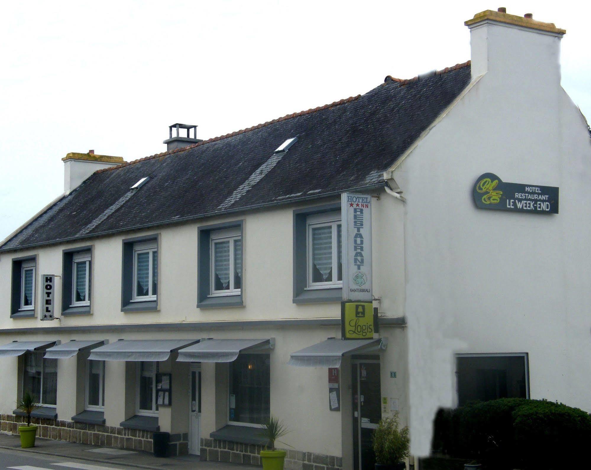 Hotel Le Week-End Plouider Esterno foto